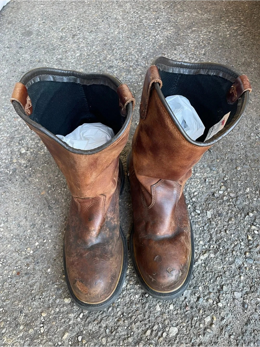 Red Wing 2272 DynaForce Mens Brown Leather Steel Toe Work Boots Size 11 E2
